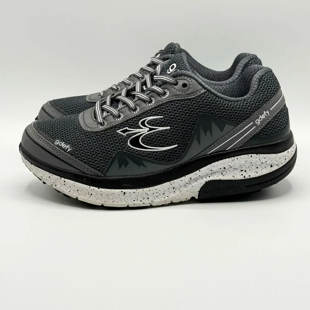 G-Defy Gravity Defyer Mighty Walking Shoes Black and White - US Women’s 7